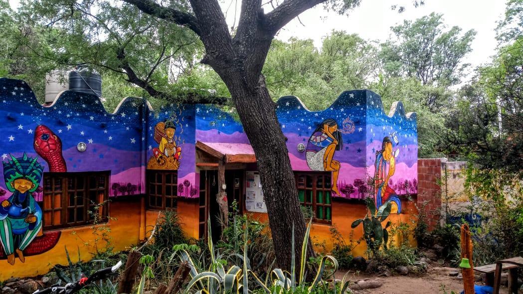 Hostel Eco Cultural Giramundo San Marcos Sierra Esterno foto